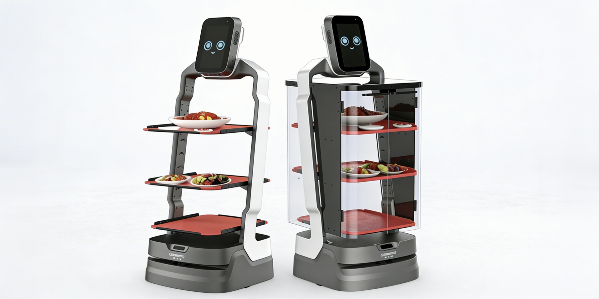 招财豹送餐机器人